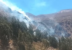 Arequipa: Incendio afecta tres hectáreas de pastos naturales en Pampamarca, La Unión