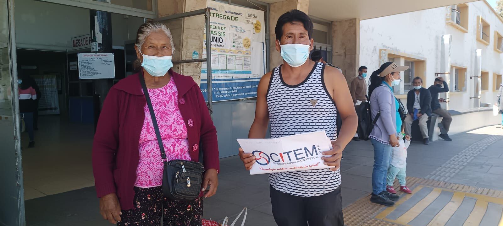 Familiares de pacientes advirtieron el hecho. (Foto: GEC)