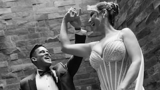 Christian Domínguez se emocionó tras dedicar votos matrimoniales a Karla Tarazona: “Con confianza y lealtad”