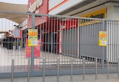 Clausura temporal del centro comercial Parque Pisco por observaciones en su licencia de funcionamiento