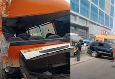 Los Olivos: furgoneta sin frenos ocasiona cuádruple choque en Panamericana Norte tras impactar con ‘Anconero’