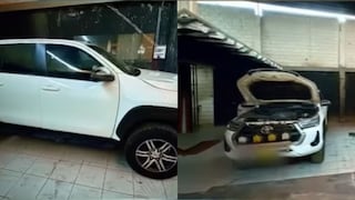 Recuperan dos vehículos robados en Trujillo