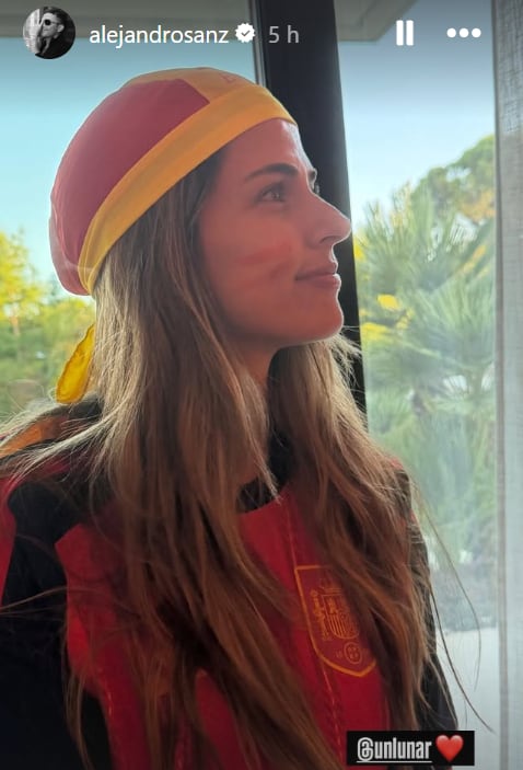 Stephanie Cayo apoyó a la selección de España en la final del Mundial 2026.