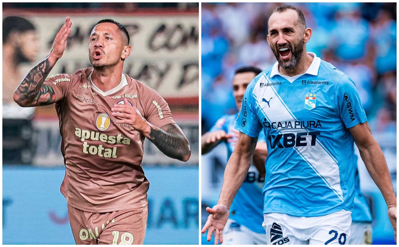 Universitario enfrenta a Sporting Cristal en una nueva edición del clásico moderno. (Foto: Composición)