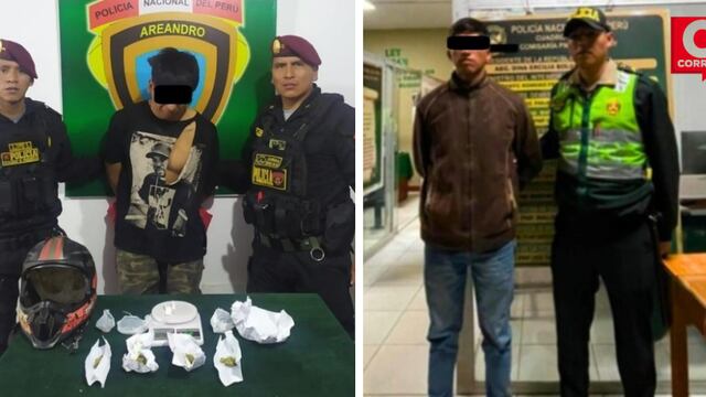 Detienen a dos sujetos acusado por venta de marihuana a delibery en Apurímac