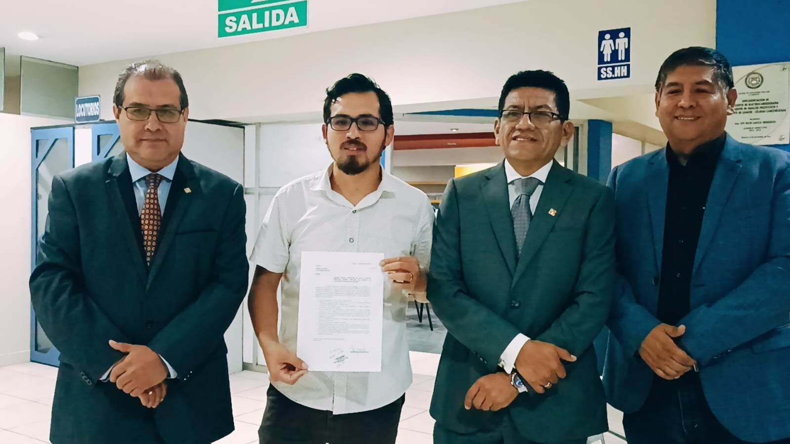 De esta manera quedó habilitado para ser parte de esta fiesta electoral programada para el próximo 3 de diciembre.