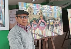 El huaylarsh salta del escenario al lienzo del artista plástico Adolfo Ramos