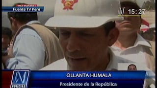 Humala: en comicios del 2014 habría presencia activa de terroristas