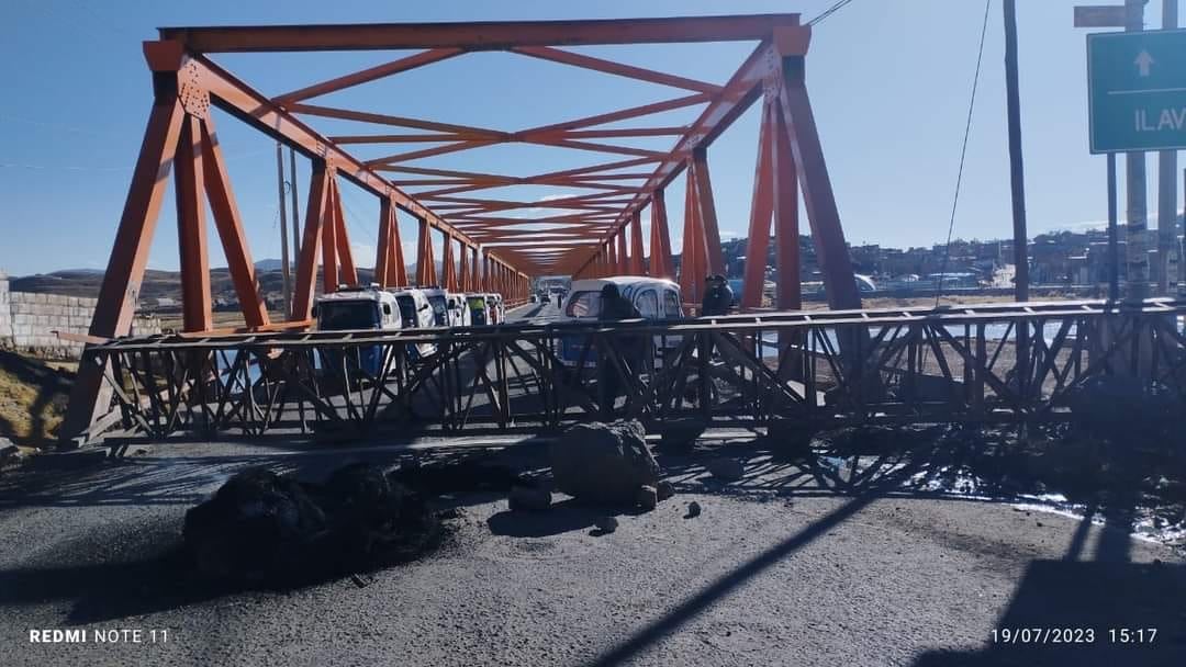 Vía conduce a la frontera con el vecino país de Bolivia. Foto/Difusión.