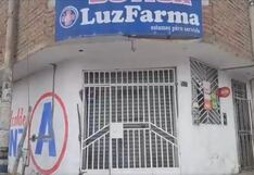 Trujillo: Extorsionadores detonan dinamita en puerta de farmacia por segunda vez