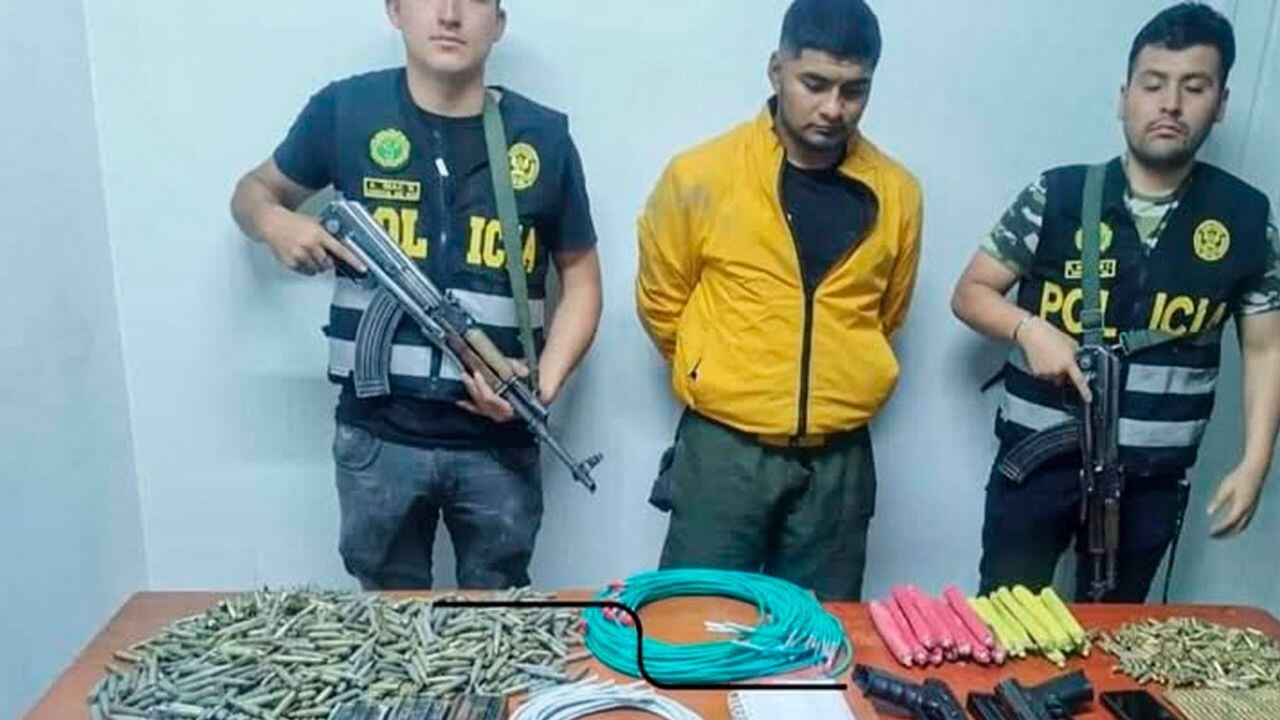 Milton Manuel Rojas de Paz había sido detenido en la provincia de Pataz.