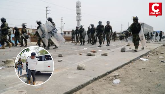 18 efectivos resultaron heridos tras enfrentamiento con manifestantes en Ica