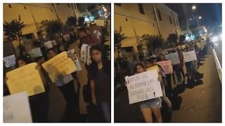 Integrantes del brazo político de Sendero Luminoso marcharon en apoyo a comuneros de Las Bambas 