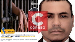 Chincha: prisión para acusado de captar a menor de 13 años en mercado y violarlo