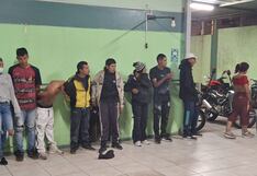 Balacera en Arequipa: intervienen a nueve colombianos por realizar disparos en JLByR