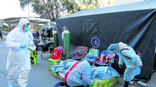 Arequipa: Esperan atención en medio del frío  y  abandono