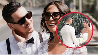 Melissa Paredes y Anthony Aranda se dieron “Sí” en romántica boda