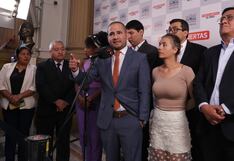 Fuerza Popular exige reforma del sistema de justicia tras censura de Santiváñez