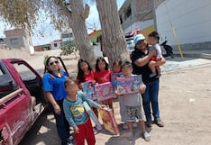 Asociación Nacional de Periodistas (ANP) Filial Pisco llevó alegría navideña a niños