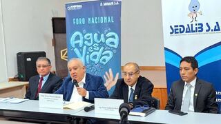 Trujillo: Agua será el centro del debate en foro nacional
