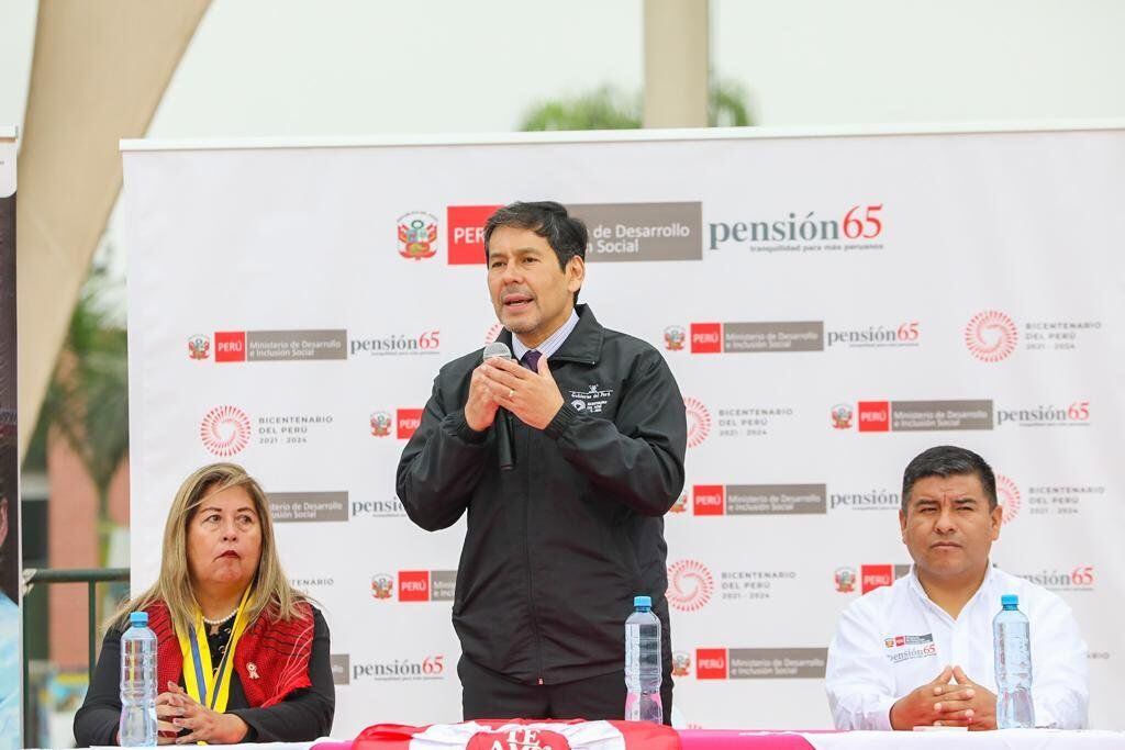 Julio Demartini, titular del Midis, forma parte del círculo de confianza de Boluarte. (Foto: Midis)