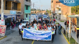 Ica: se invirtió cerca de S/2 millones para pistas y veredas en el distrito de Salas Guadalupe