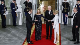 Estados Unidos:Biden acoge a Macron en la Casa Blanca en su primera cena de Estado
