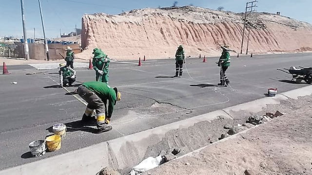 Autoridades de tres gobiernos locales esperan entrega de la autopista Arequipa-La Joya para labores de señalización