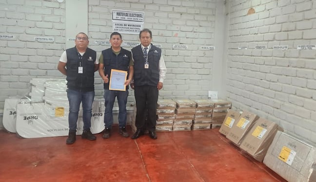 ODPE Ica recibe material electoral para elecciones primarias del 24 de mayo