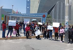 Padres exigen que se concluya obra de colegio paralizada por falta de pago