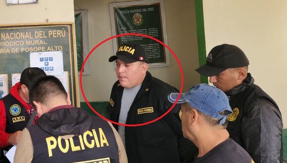 El detenido es sobrino del general PNP Zenón Loayza Díaz, quien en el 2022 estuvo de jefe de la Macro Región Policíal Lambayeque.