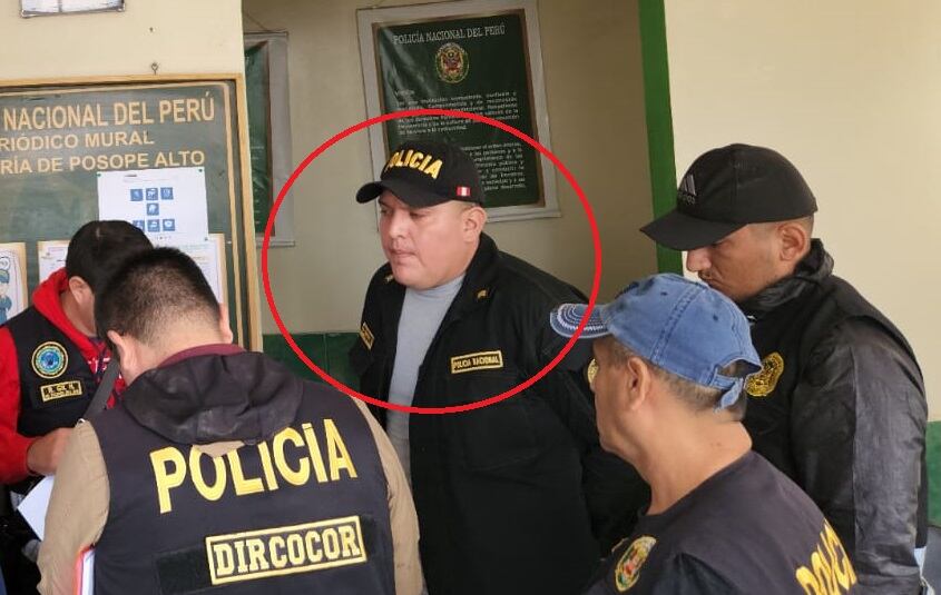 El detenido es sobrino del general PNP Zenón Loayza Díaz, quien en el 2022 estuvo de jefe de la Macro Región Policíal Lambayeque.