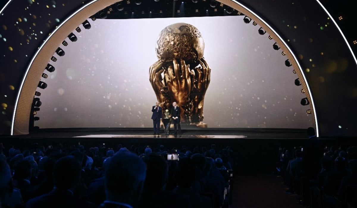 Así fue el sorteo del Mundial 2026. (Foto: AFP)