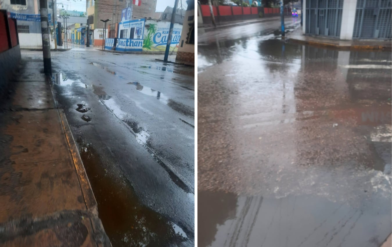 Llovizna persistente en la costa de Arequipa. Foto: Camaná Noticias.