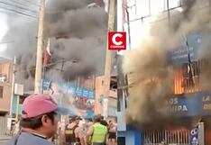 Extorsionadores incendian ferretería en Comas: “Si no pagas, te incendian el negocio”