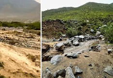 Arequipa: Tránsito interrumpido en Quicacha por lluvias en Caravelí