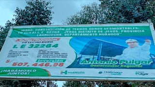 Gobernador Pulgar es multado con S/ 321 mil por vulnerar normas de propaganda electoral