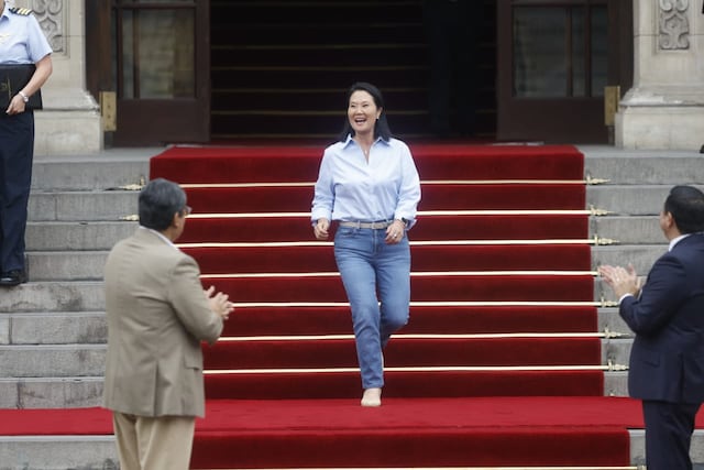 Keiko Fujimori participó en la ceremonia por el Día Nacional de la Persona Adulta Mayor (Foto: Mario Zapata/GEC)