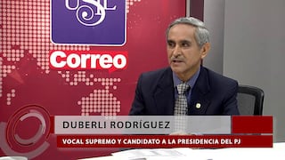 Duberli Rodríguez: trasladar los juicios a Lima no es una solución adecuada