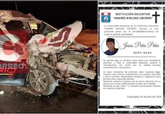 Palpa: brutal accidente de tránsito causa muerte de adolescente y deja cuatro heridos