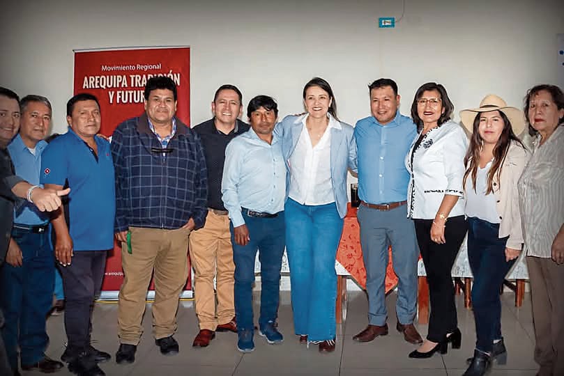 Yamila Osorio en actividad de movimiento regional. Foto: difusión.