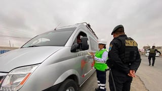 Operativos en las vías de la región La Libertad por Fiestas Patrias