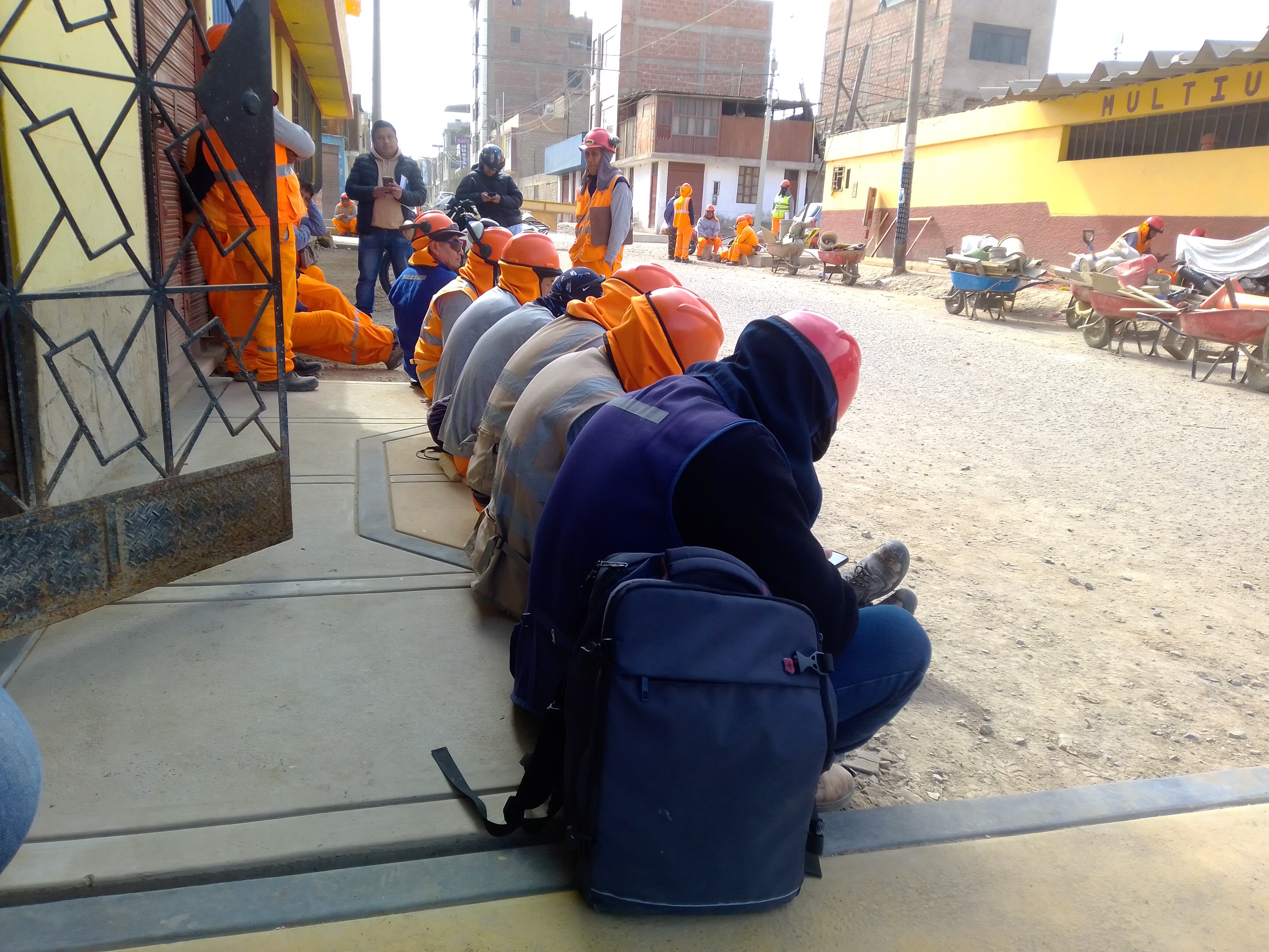 Constructora afronta deuda a la Sunat que le impide pagar a obreros. (Foto: Adrian Apaza)