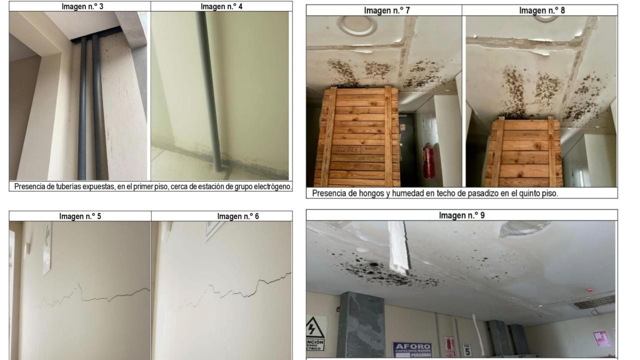 Laboratorio de criminalística de la PNP se deteriora sin ser terminado en Arequipa (Foto: Contraloría)