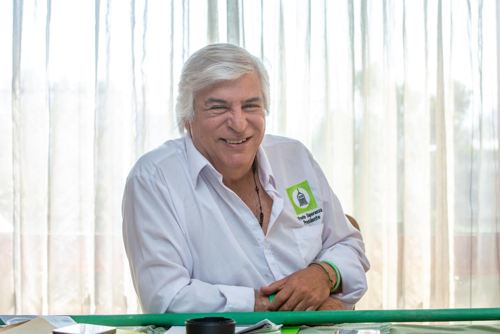 Fernando Olivera postula a la presidencia con el partido Frente de la Esperanza 2021. (Foto: Fernando Sangama/GEC)