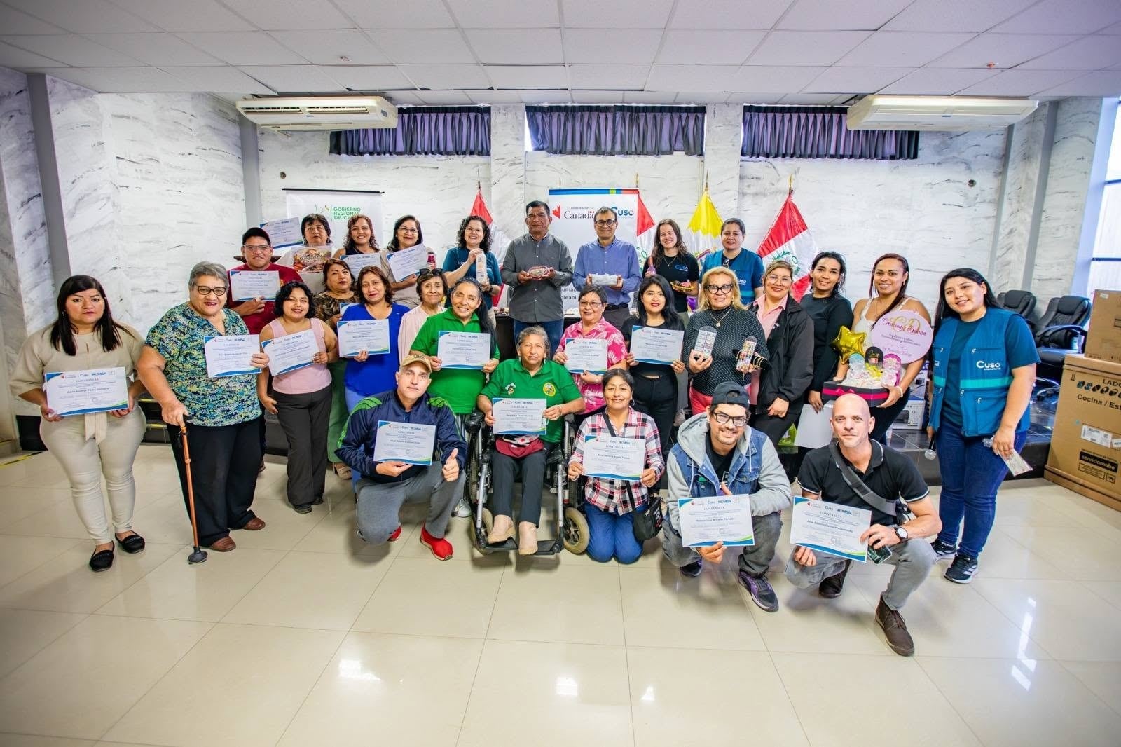 Segunda promoción de emprendedores de Ica culmina taller de fortalecimiento de pequeños negocios