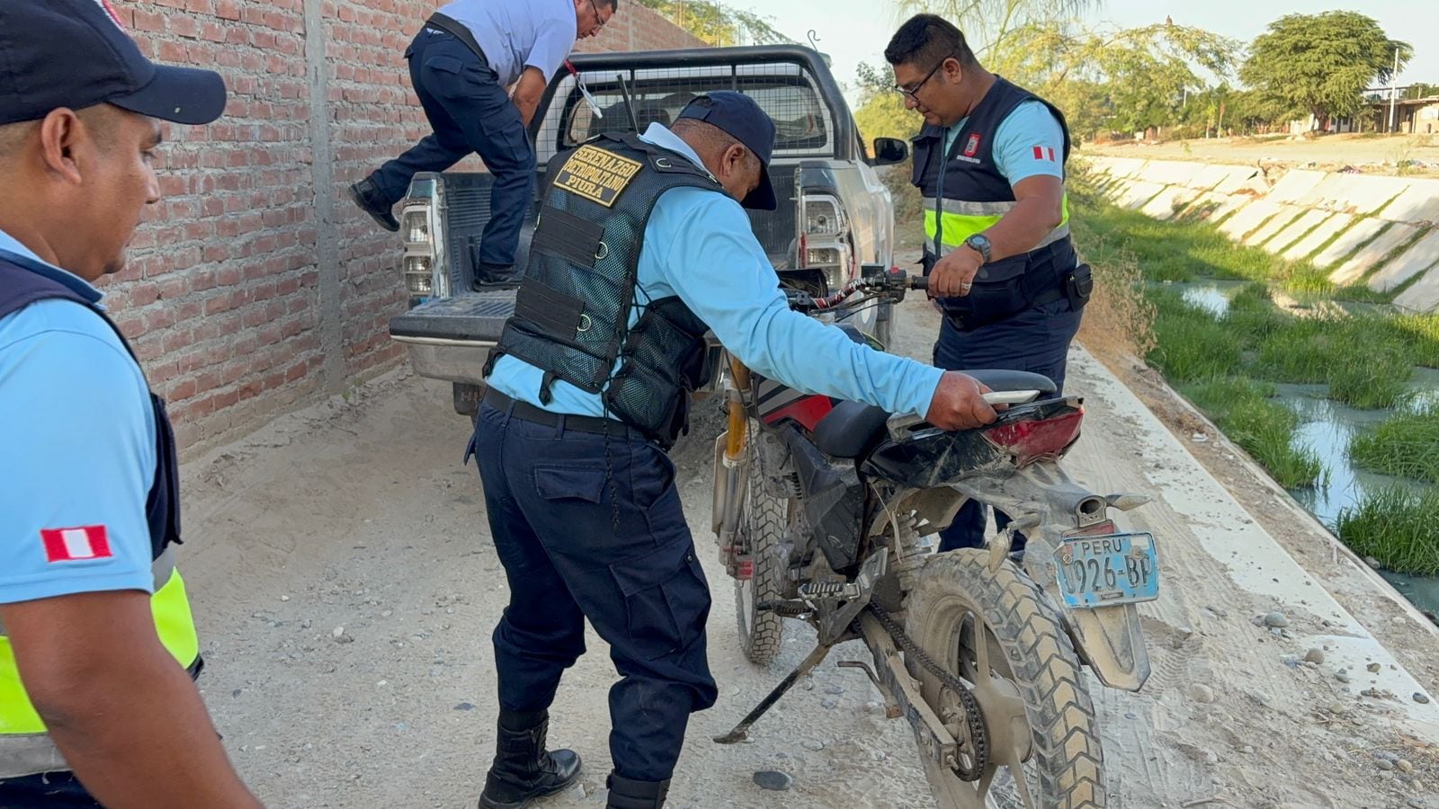 Recuperan una mototaxi en Coscomba.