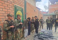 La Libertad: Policía rescata a 50 rehenes e intervienen a dos hombres en minera Caravelí de Pataz (VIDEO)