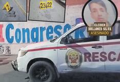 Ica: criminales matan a extranjero con ráfaga de disparos y un sicario es abatido por la policía