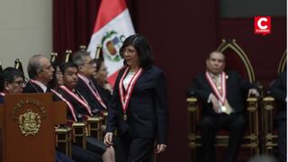 Janet Tello asumió la presidencia del Poder Judicial con presencia de Dina Boluarte